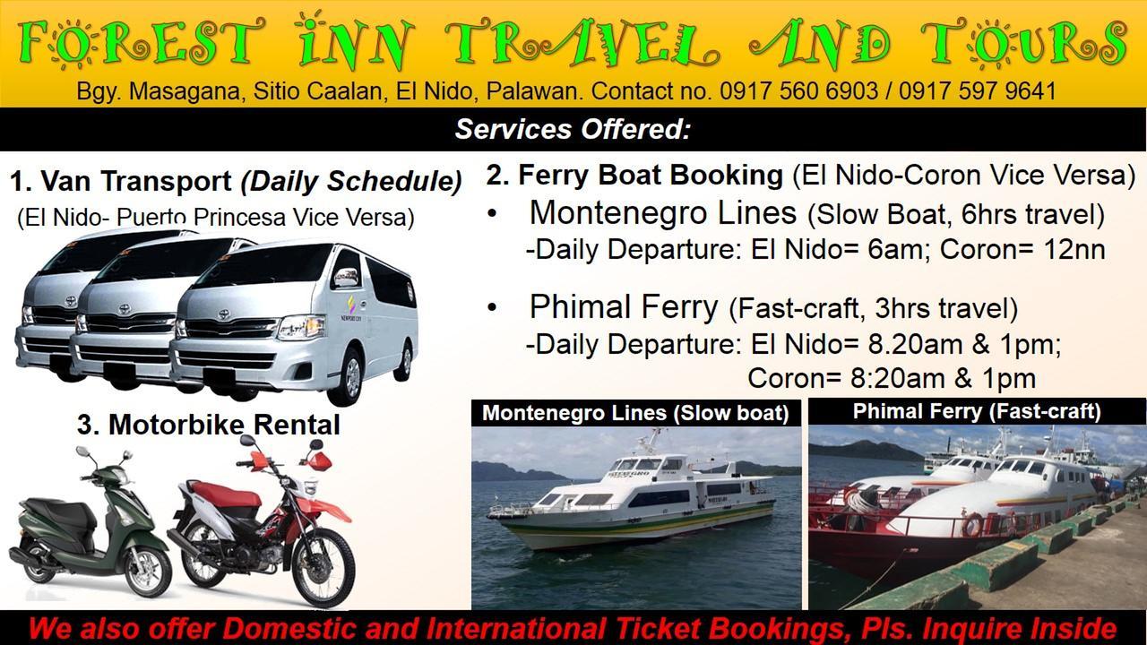 Forest Inn El Nido Eksteriør billede