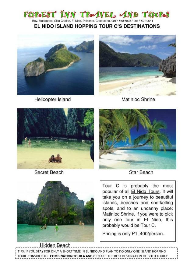 Forest Inn El Nido Eksteriør billede
