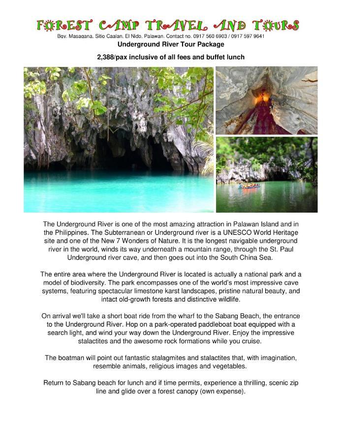 Forest Inn El Nido Eksteriør billede